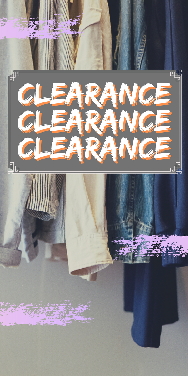 CLEARANCE – Four Seasons Clothing