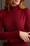 Tribal Long Sleeve Turtle Neck Sweater