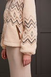 Tribal Lined Zip Up Jacket