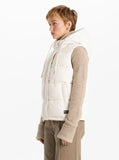 Point Zero Hooded Vest - White