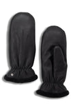 Brume Sutton Leather Mittens - Black