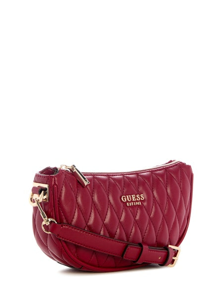 Guess Valla Mini Top Zip Shoulder Bag - Red – Four Seasons Clothing