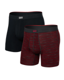 Saxx Vibe Xtra Super Soft BB Fly 2PK - Spacedye Stripe/Black