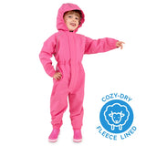 Jan & Jul Cozy-Dry Waterproof Play Suit | Watermelon Pink