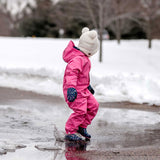 Jan & Jul Cozy-Dry Waterproof Play Suit | Watermelon Pink
