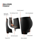 Saxx Vibe Super Soft Boxer Brief - Forest Walk-Dark Ink