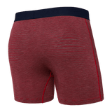 Saxx VIBE Boxer Brief / Mini Stripe- Cherry