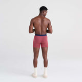Saxx VIBE Boxer Brief / Mini Stripe- Cherry