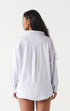 Dex Textured Button-Up Blouse
