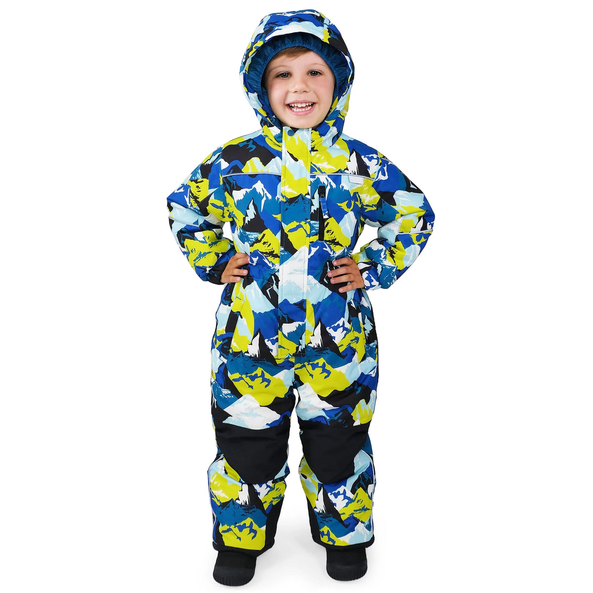 レインボージャム2024summer winter Jan & Jul Kids Waterproof Snowsuit | Neon Peaks – Four Seasons