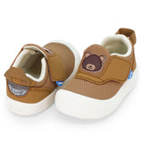 Jan & Jul Brown Bear Mini Flyer Toddler Sneakers