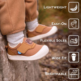 Jan & Jul Brown Bear Mini Flyer Toddler Sneakers