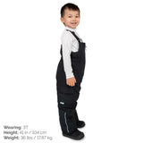 Jan & Jul Kids Snow Overalls | Black