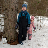 Jan & Jul Kids Snow Overalls | Black