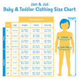 Jan & Jul Kids Snow Overalls | Black