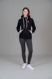 Wanakome Women's Full Zip Hoodie - Black