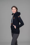 Wanakome Women's Full Zip Hoodie - Black