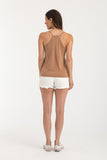 Adrianna-Knit Cami Dune