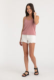 Adrianna-Knit Cami Cherry Blossom