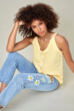 Linen Button Down Cami