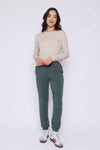 Orb Laina-Luxe Fleece Jogger - Thyme