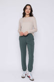 Orb Laina-Luxe Fleece Jogger - Thyme