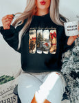 Blonde Ambition Small Town Christmas Crew - Black