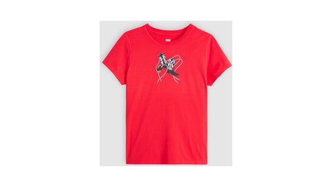 Levi's Women's The Perfect Tee Western Archival Cowboy