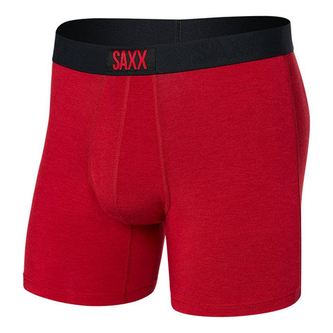 Saxx Vibe Super Soft Boxer Brief - Cherry Red