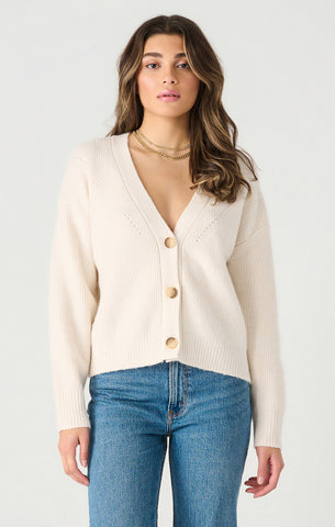 Dex Button Front Cardigan