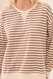 Tribal Crewneck Sweater- Fossil