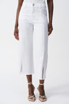 Joseph Ribkoff Culotte Jeans With Embellished Front Seam