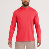 SAXX Multi Sport  Performance Hoodie- Coral Red