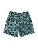 Saxx Sea To Shore 2N1 Volley Short 6" - Crock Rock-Ebony