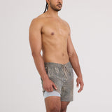 Saxx Sea To Shore 2N1 Volley Short 6" - Palm Canopy - Khaki