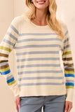 Tribal Crewneck Sweater-Moonstone