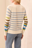 Tribal Crewneck Sweater-Moonstone