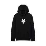 Fox Head Fleece Pullover - Black