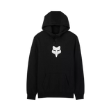 Fox Head Fleece Pullover - Black