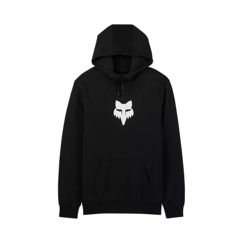 Fox Head Fleece Pullover - Black