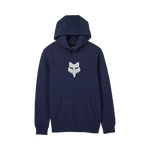 Fox Head Fleece Pullover - Midnight Blue