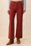 Tribal Fly Front 5 Pocket Pant-Henna