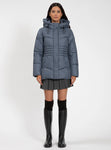 Point Zero Lietuva Mid-Length Puffer - Storm