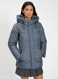 Point Zero Lietuva Mid-Length Puffer - Storm