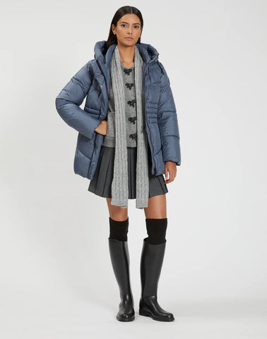 Point Zero Lietuva Mid-Length Puffer - Storm