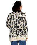 Volcom Women's Wylding Out Cardigan - Animal Print