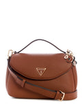 Guess Evie Top Handle Flap - Cognac