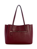 Guess Isola Multi Comp Tote - Burgundy