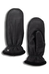 Brume Sutton Leather Mittens - Black
