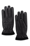 Brume Flin Flon Leather Gloves - Noir/Black